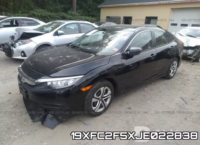 19XFC2F5XJE022838 фото 3