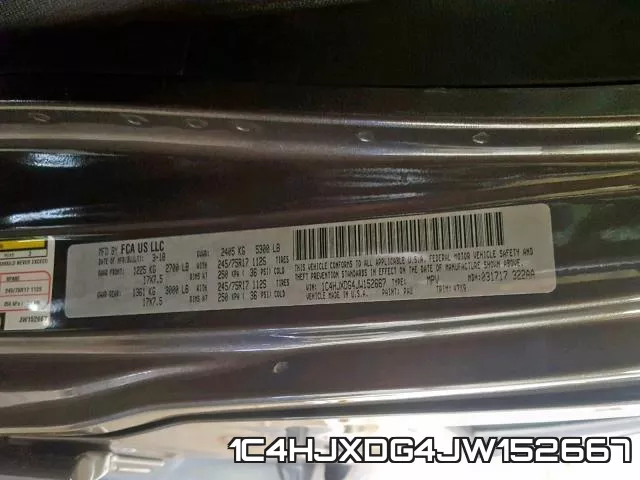 1C4HJXDG4JW152667 фото 2