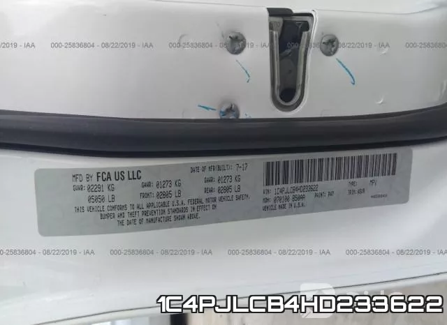 1C4PJLCB4HD233622 фото 10