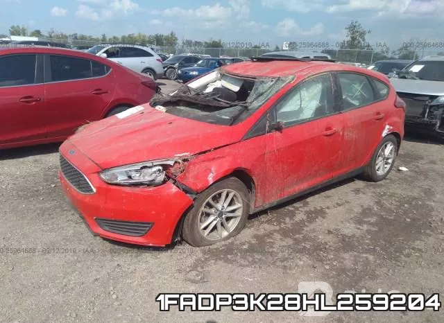 1FADP3K28HL259204 фото 3
