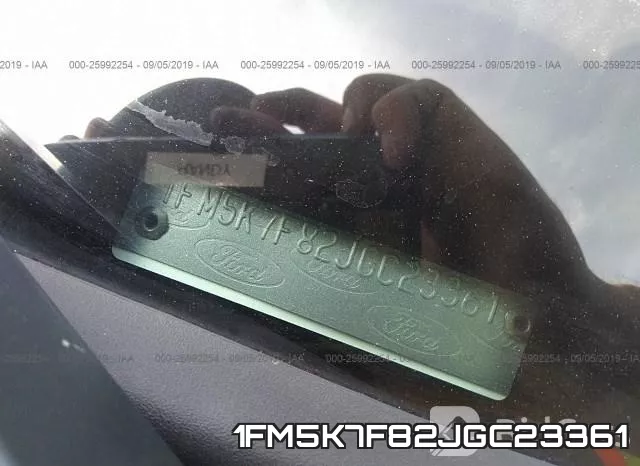 1FM5K7F82JGC23361 фото 10