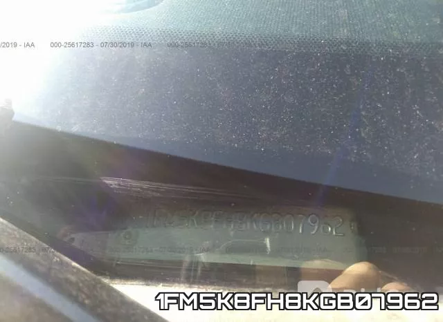 1FM5K8FH8KGB07962 фото 10