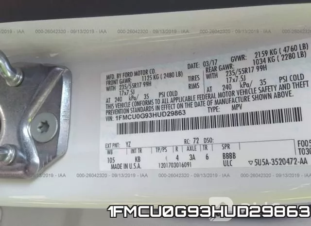 1FMCU0G93HUD29863 фото 10