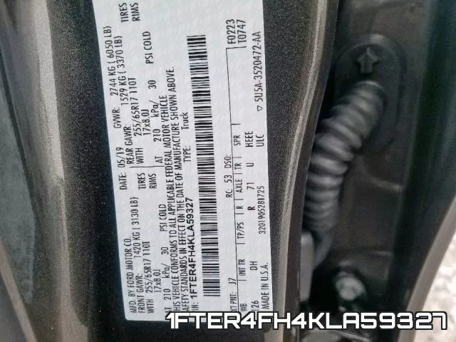 1FTER4FH4KLA59327 фото 2
