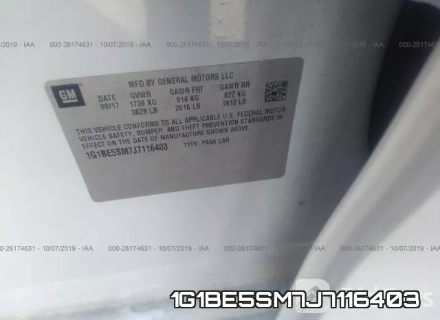 1G1BE5SM7J7116403 фото 10