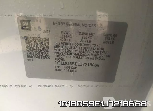 1G1BG5SE1J7218668 фото 10