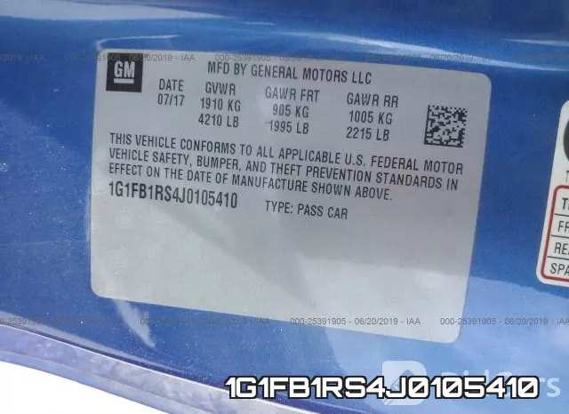 1G1FB1RS4J0105410 фото 10