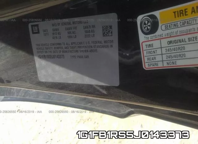 1G1FB1RS5J0143373 фото 10
