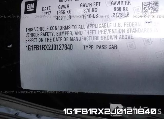 1G1FB1RX2J0127840 фото 10