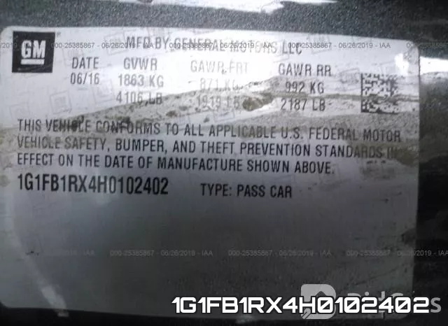 1G1FB1RX4H0102402 фото 9