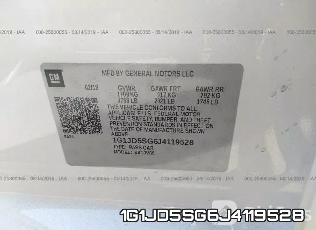 1G1JD5SG6J4119528 фото 10
