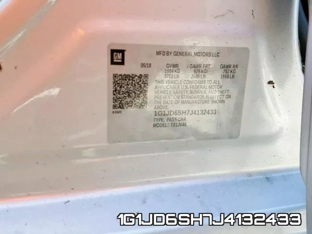 1G1JD6SH7J4132433 фото 2