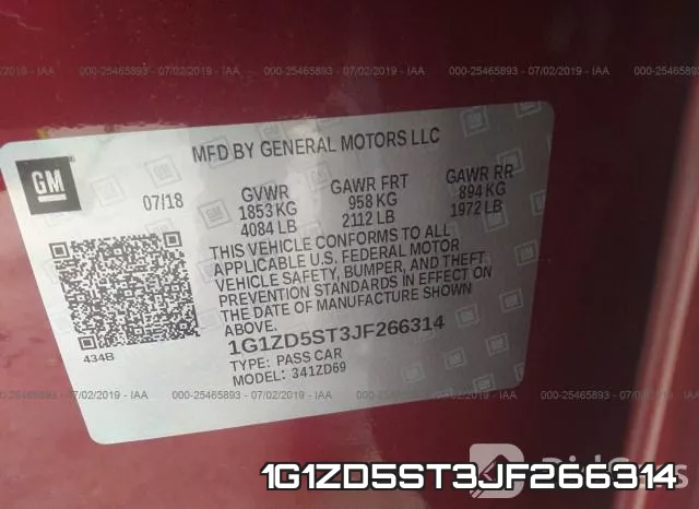 1G1ZD5ST3JF266314 фото 10