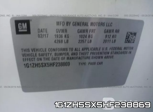 1G1ZH5SX5HF238869 фото 10
