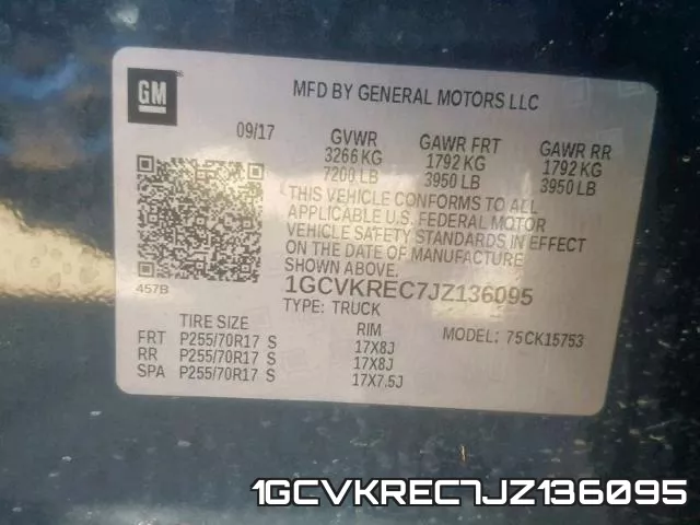 1GCVKREC7JZ136095 фото 2