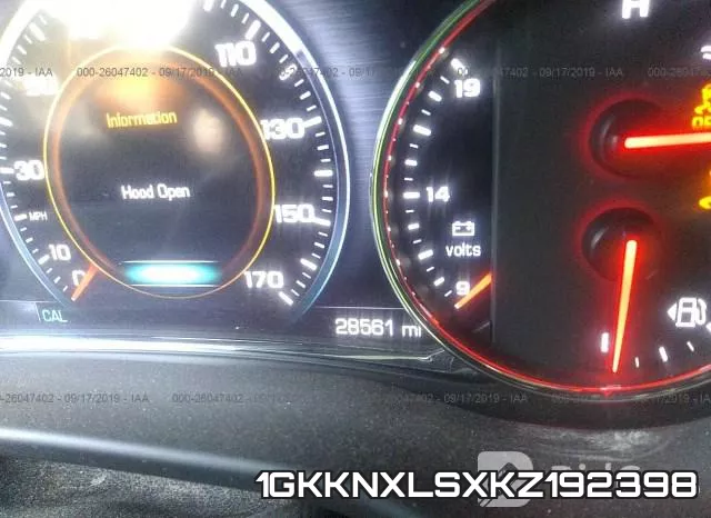 1GKKNXLSXKZ192398 фото 8