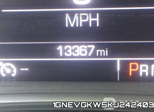 1GNEVGKW5KJ242403 фото 8