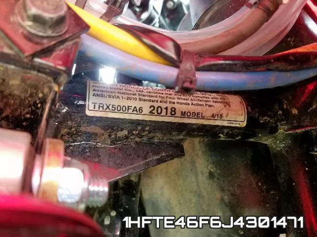 1HFTE46F6J4301471 фото 2