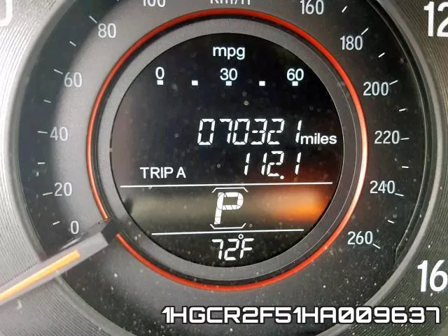 1HGCR2F51HA009637 фото 9