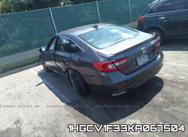 1HGCV1F33KA067504 фото 4