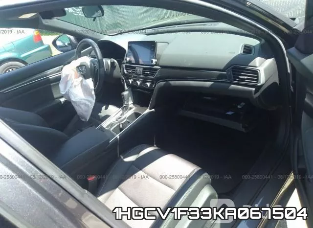 1HGCV1F33KA067504 фото 6