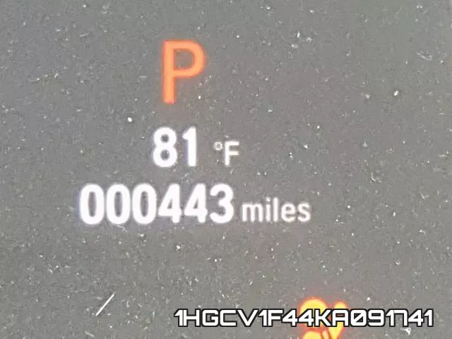 1HGCV1F44KA091741 фото 9