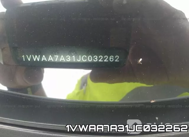 1VWAA7A31JC032262 фото 10