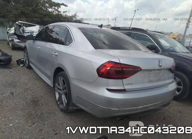 1VWDT7A34HC043208 фото 4