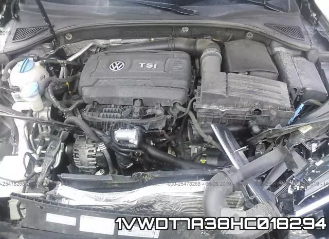 1VWDT7A38HC018294 фото 2