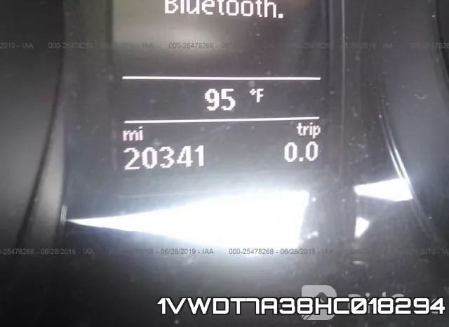 1VWDT7A38HC018294 фото 8