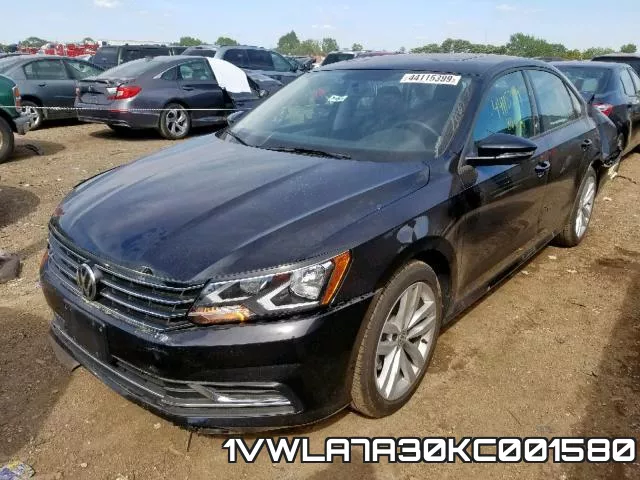 1VWLA7A30KC001580 фото 3