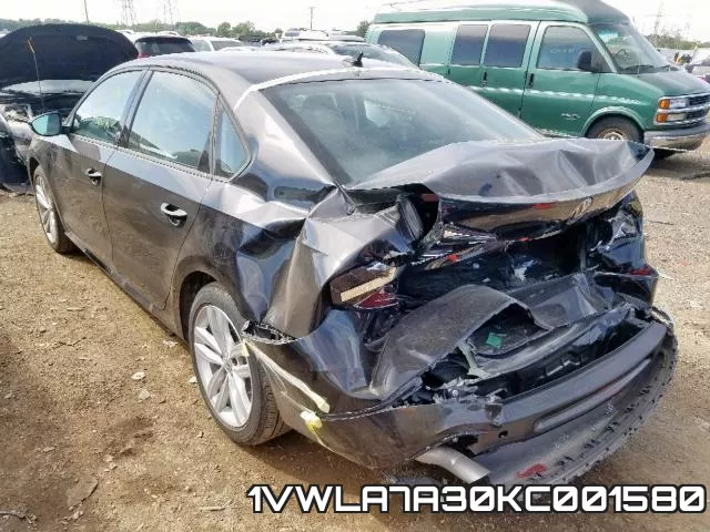 1VWLA7A30KC001580 фото 4
