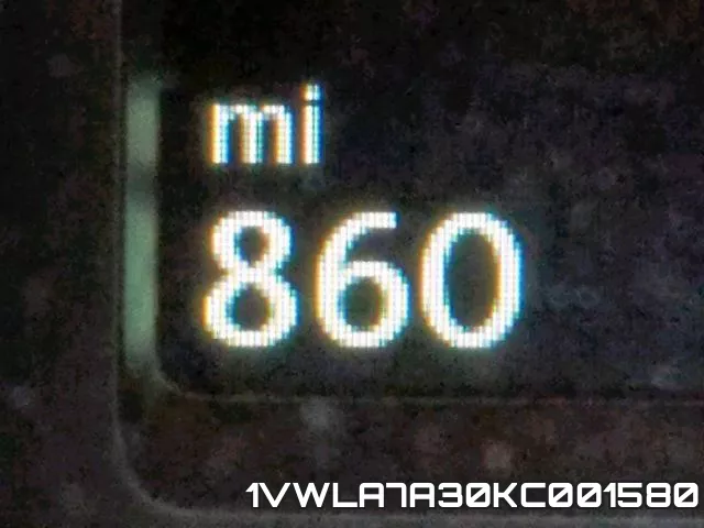 1VWLA7A30KC001580 фото 9
