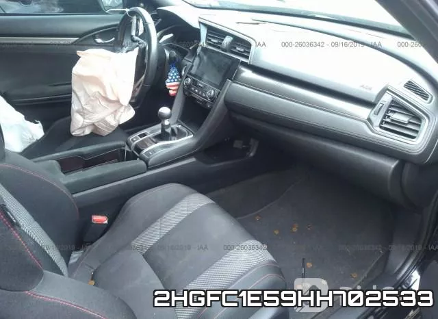 2HGFC1E59HH702533 фото 6