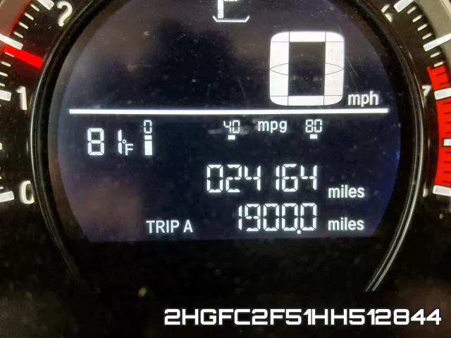2HGFC2F51HH512844 фото 9