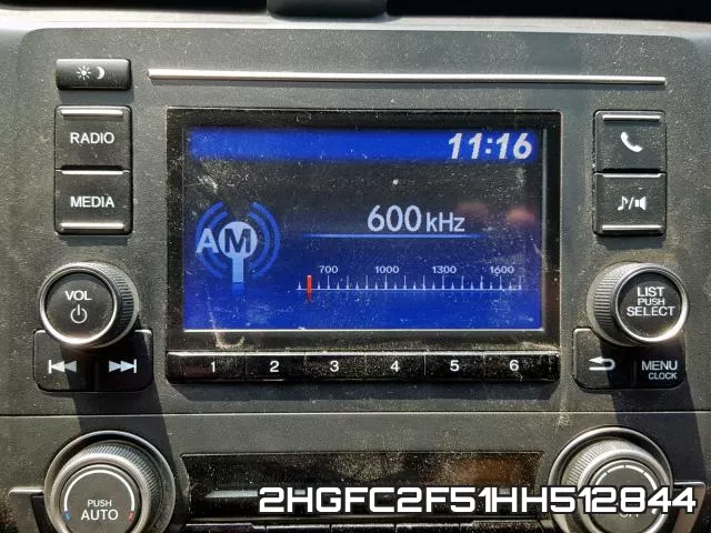 2HGFC2F51HH512844 фото 10