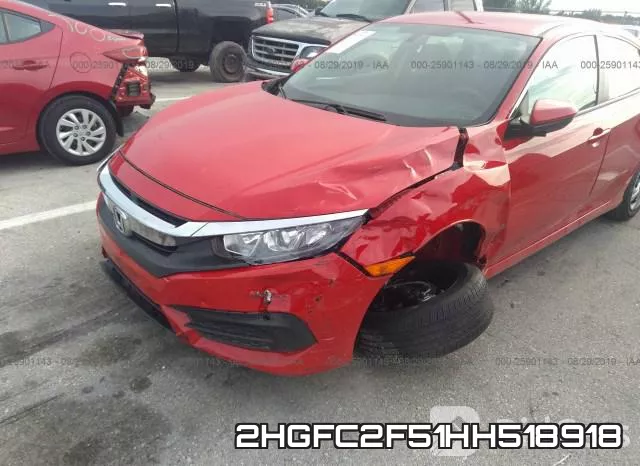 2HGFC2F51HH518918 фото 7