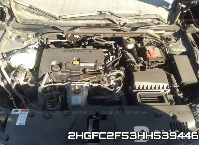 2HGFC2F53HH539446 фото 2