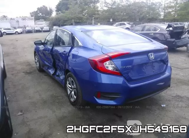 2HGFC2F5XJH549168 фото 4