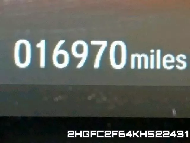 2HGFC2F64KH522431 фото 9