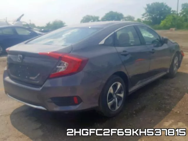 2HGFC2F69KH537815 фото 5
