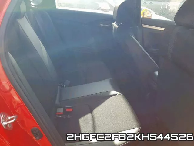 2HGFC2F82KH544526 фото 7