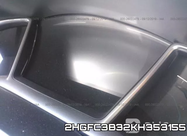 2HGFC3B32KH353155 фото 8