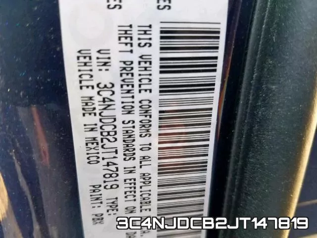3C4NJDCB2JT147819 фото 2
