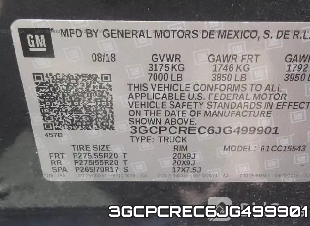 3GCPCREC6JG499901 фото 10