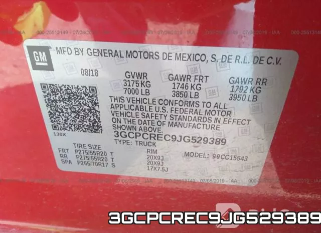 3GCPCREC9JG529389 фото 10