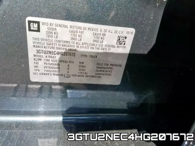 3GTU2NEC4HG207672 фото 2