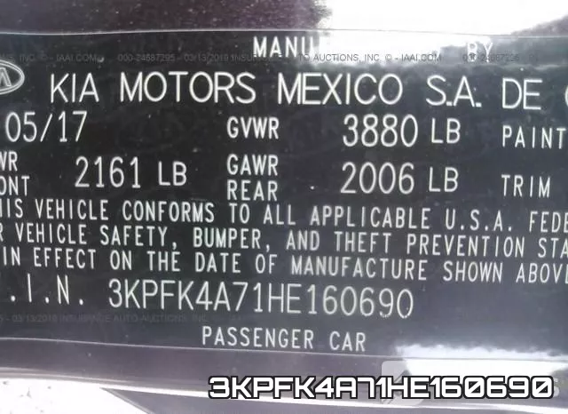 3KPFK4A71HE160690 фото 10