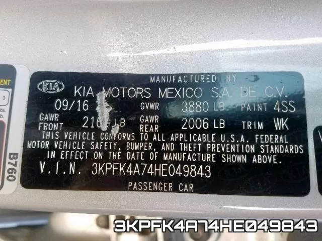 3KPFK4A74HE049843 фото 2