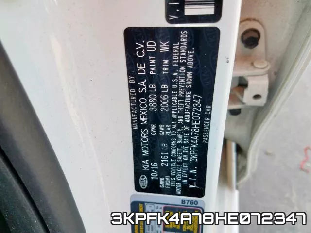 3KPFK4A78HE072347 фото 2